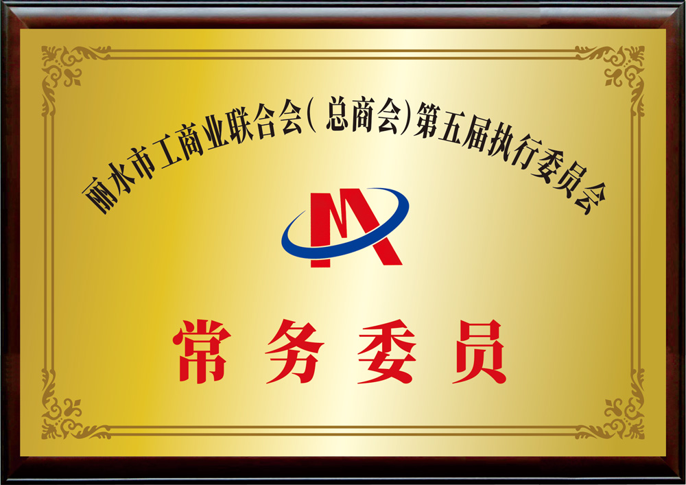 麗水市工(gōng)商(shāng)業聯合會（總商(shāng)會）第五屆執行委員會常務(wù)委員